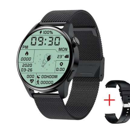 Music Player Bluetooth Call Heart Rate Detection Bracelet Waterproof Sports Watch