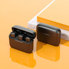 Black With charging case / IOS one drag two