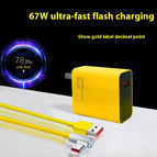 Yellow 1.8m Elbow USB Cable / US