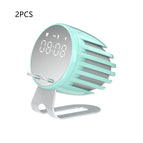Light Blue / 2PCS / USB