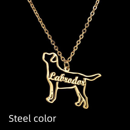 Personalized European And American Name Necklace For Women
