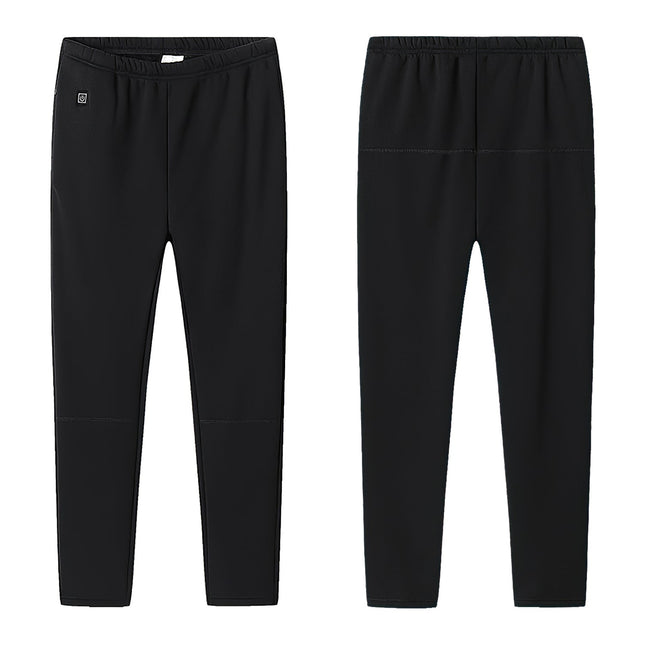 Winter Heated Pants for Men Women with 12 Heating Zones 5V USB Powered Heating Trouser with 3 Heating Levels Machine Washable for Outdoor Winter Activ