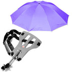 Grey / Purple umbrella