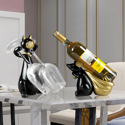 Wine Rack Modern Wine Cabinet Display Porch Dining Table Decoration