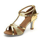 Gold / Five points heel / 34