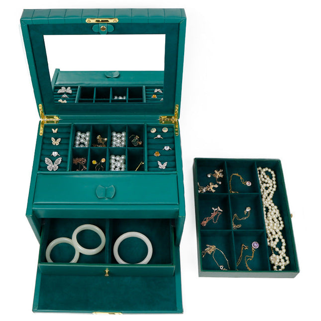 Necklace Hollow Buckle Jewelry Bracelet Lid Gift Box