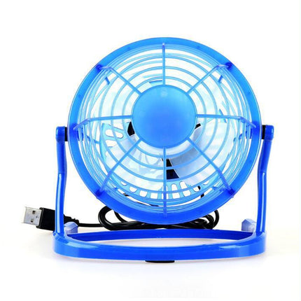 New Mini Portable Super Mute USB Fan Desk Cooling Laptop Notebook PC Fan Cooler Drop Shipping