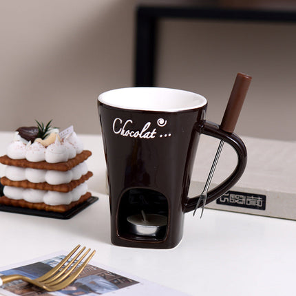Ceramic Chocolate Cup Hot Pot Stove