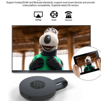 Compatible with Apple, Wireless Cast Same Screen TV Device Mobile Phone Laptop Computer WiFi HD HDMI Projector Video Magnifier Smartphone Android IOS