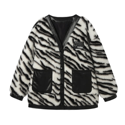 Fashion Winter New Pattern Fur Coat