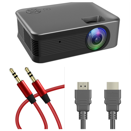 Portable Small Wireless High-definition Multi-function Indoor And Outdoor Compact Projector
