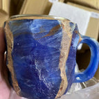 Blue / 10cm High / Flat mouthed inner liner