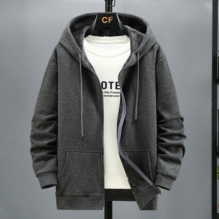 New Fall Men's Trendy Fashion Coat Plus Big Size Loose Style