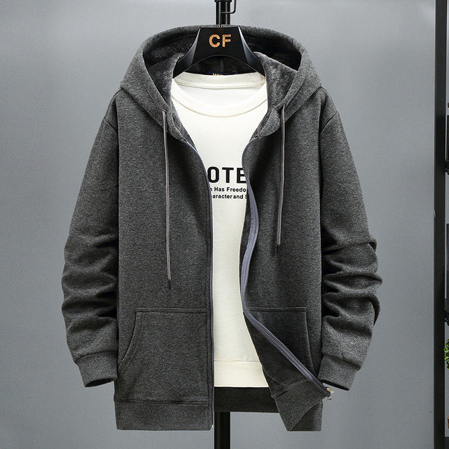 New Fall Men's Trendy Fashion Coat Plus Big Size Loose Style