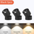 Black 7W / White light / 3PCS
