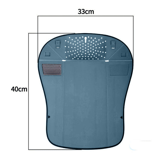 Vegetable Washing, Draining And Grinding Integrated Cutting Board