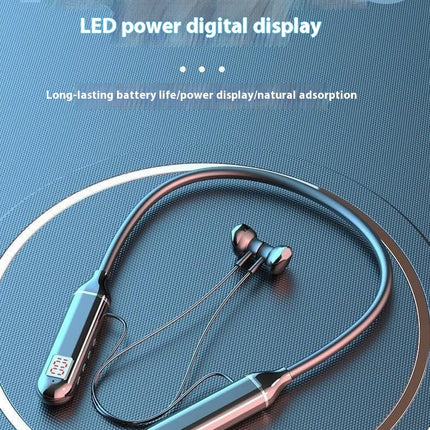 Neck Hanging Large Power G09 Digital Display Wireless Bluetooth Headset