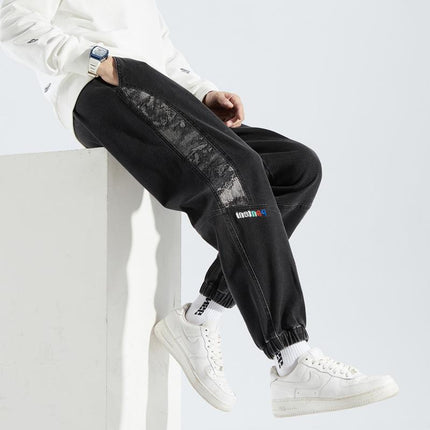 Jeans Men's Japanese Style Workwear Plus Size Harem