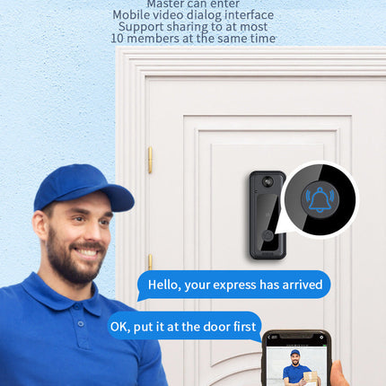 Wireless Smart Doorbell Home Low Power Wireless Wifi