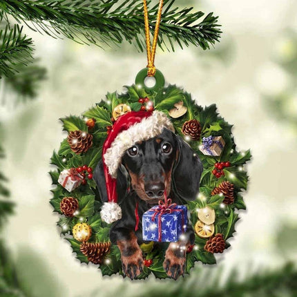 Car Pendant Sleeping Dog Angel Home Decor Acrylic Showcase Hanging Ornaments For Doors