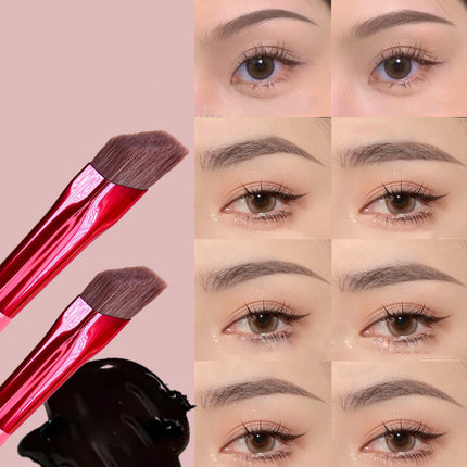 3D Precision Eyebrow Brush – Hairline Stroke Brow Makeup Tool with Concealer Brush