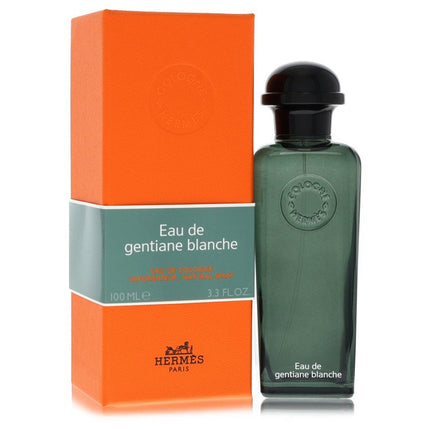 Eau De Gentiane Blanche by Hermes Eau De Cologne Spray (Unisex) 3.3 oz for Men