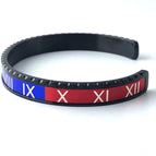 Black Roman Red And Blue