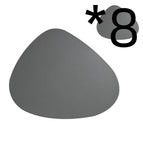 Dark Grey / 8PCS
