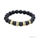 Bracelet 4Beads Gold