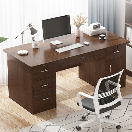Office Table Simple Modern Home Desk Student Bedroom Integrated