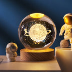 Solid Wood Lamp Holder / Through the starry sky 6CM