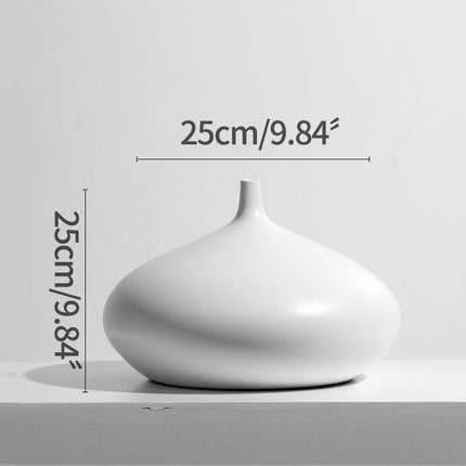 Modern Simple Ceramic Vase Decoration Arrangement Flower Dried Flowers