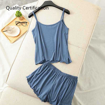 Loose Soft Pajamas Home Clothes 2 Piece Set Sleepwear