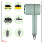 Green With six brush heads / 3PCS