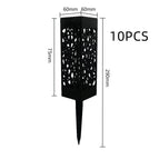 Warm Light / Solar Lawn Lamp / 10PCS