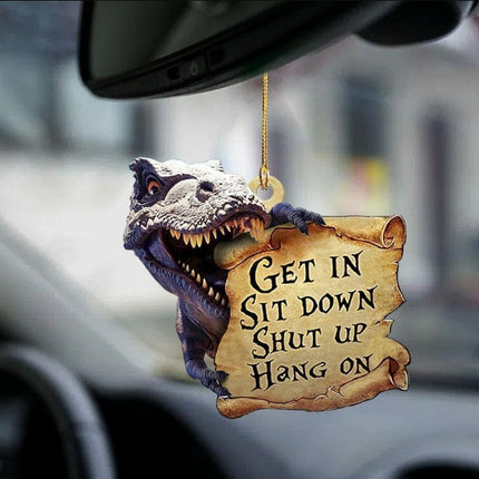 Car Pendant Sleeping Dog Angel Home Decor Acrylic Showcase Hanging Ornaments For Doors