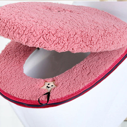 Fashion Heating Toilet Decoration Full Toilet Seat Cushion
