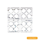 Silver2 / 20x20cm / 4PCS