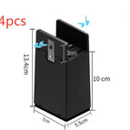 Height 10cm black 4pcs / 4PCS