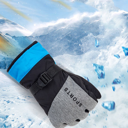 Men Ski Gloves Thickened And Velvet