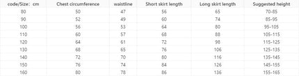 Girls French Sweet Umbrella Princess Dress Girls