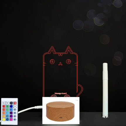 3D Acrylic Board Handwriting Message Board LED Light