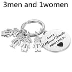 Steel color / 3men and1women