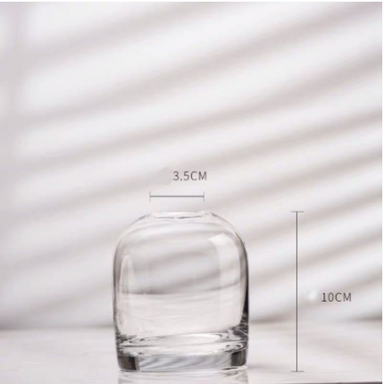 Simple Vase Creative Glass Living Room Dining Table Home Vase Vase