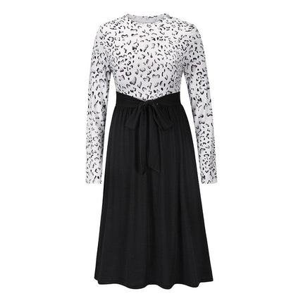 Knitted Skirt European And American Slim Lace-up Plus Size Women's Skirt