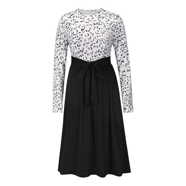 Knitted Skirt European And American Slim Lace-up Plus Size Women's Skirt