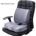 Flannel Combination Gray / Seat cushion backrest cushion