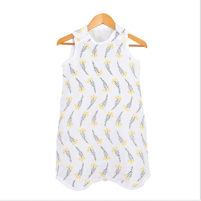 Baby Cotton Double Gauze Printed Vest