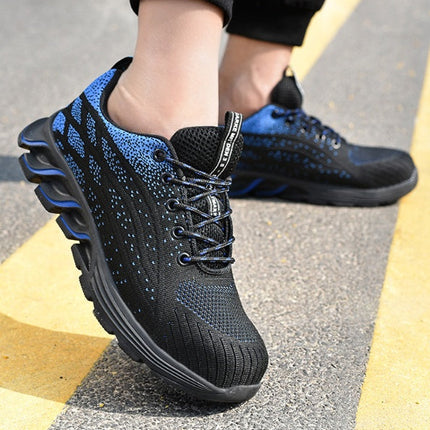 Men Sneakers Indestructible Steel Toe Work Shoes Comfortable Puncture Proof Shoes