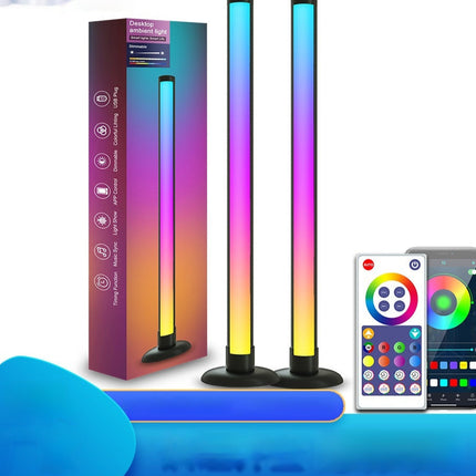 Music Pickup Lamp LED Ceiling Lamp Graffiti Desktop Bedside Lamp WIFI Magic Floor Lamp